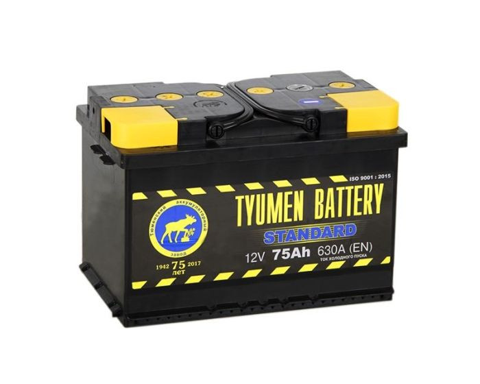 АКБ Тюмень 6СТ-75 12В L STANDART — 1